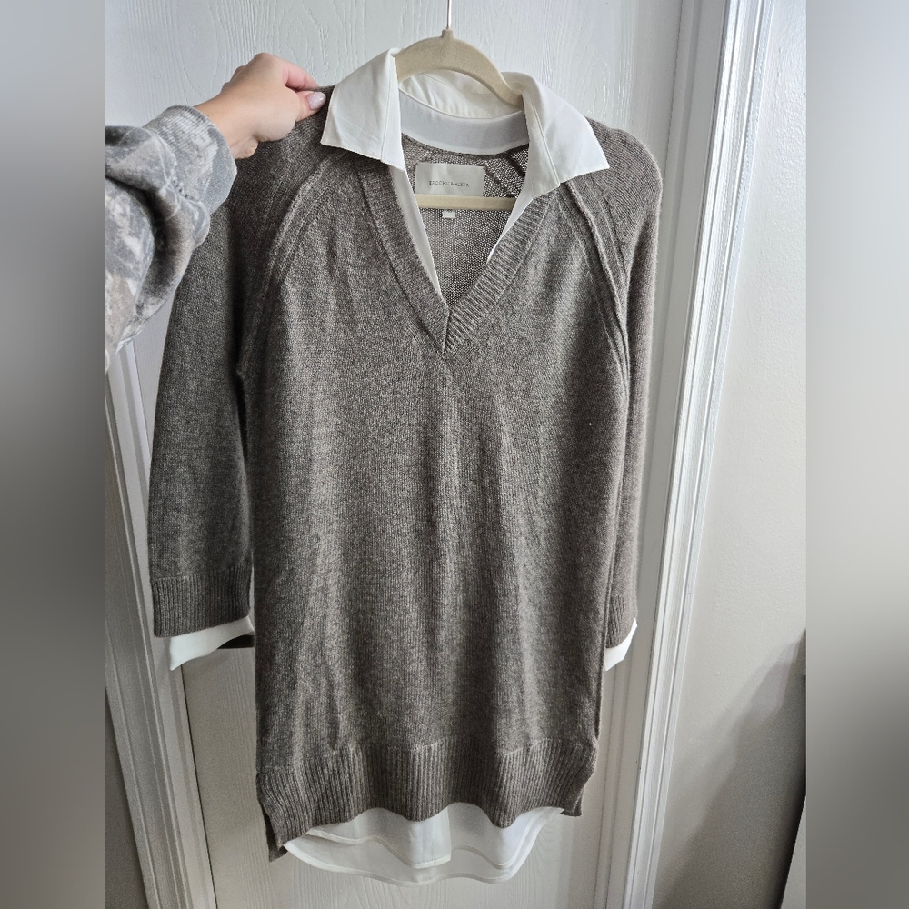 Brochu Walker Layered Sweater Dress